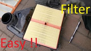 How To Change The Air Filter On A VW Polo And Skoda Fabia [upl. by Yanel]