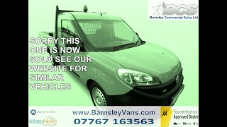 2016 66 FIAT DOBLO 13 MULTIJET WORK UP PICK UP EX COUNCIL ONLY 36K BARNSLEY VANS U4793 [upl. by Krischer256]