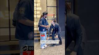 Raghav Juyals playful attempt to touch Remo DSouzas feet at Yudhra screening shorts viral [upl. by Sanborne]