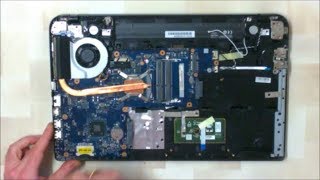 How To Dismantle  Disassemble any Toshiba C55 series laptop  Upgrade HD RAM Screen etc [upl. by Enyala]