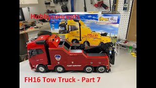 Tamiya 114 Volvo FH16 Tow Truck Build  Part 7 Final [upl. by Raffarty988]