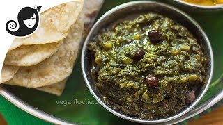 Stewed Taro Leaves  Mauritian Recipe  Brede Songe Touffé  VeganVegetarian Recipe [upl. by Reviere]