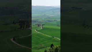 Best of TUSCANY in 1 minute  Val DOrcia Pienza and its amazing Tuscan Hills [upl. by Eal]