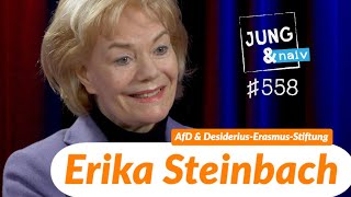 Erika Steinbach AfD Vorsitzende DesideriusErasmusStiftung  Jung amp Naiv Folge 558 [upl. by Apfel168]