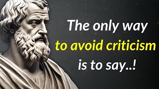 Aristotle Quotes The Secret to Avoiding Difficult Situations [upl. by Paske]