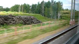 Sheremetyevo airport  Savyolovsky railway terminal trip Moscow Part 1 [upl. by Yrrem163]