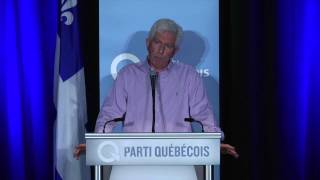 Gilles Duceppe sadresse aux militants du Parti Québécois [upl. by Wilda]