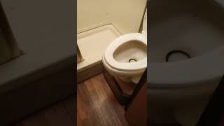 RV toilet overflow fix [upl. by Notserp]