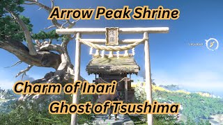 Ghost of Tsushima Arrow Peak Shrine Charm of Inari [upl. by Niarb]