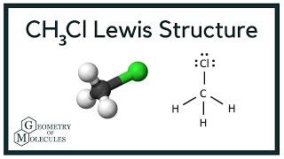 CH3Cl Lewis Structure Chloromethane [upl. by Alboran175]