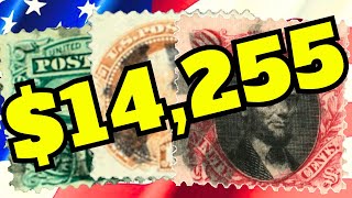 MOST VALUABLE 1869s US commemorative stamps [upl. by Leah]