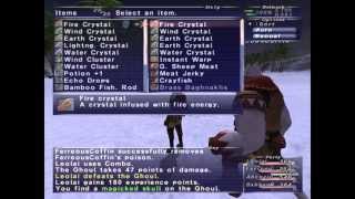 FFXI Dunes 2014 soloing with trusts also get subjob skull in one kill [upl. by Ann-Marie]