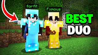 How the BEST DUO runs into BASES  Minecraft HCF [upl. by Papagena610]