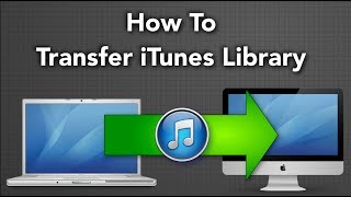 How To Backup and Transfer iTunes Library From One Computer to Another [upl. by Nolos]