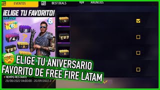 Regresan Todos Los Aniversarios a Free Fire Latam 🥺👌🏼  JORGEPLAYED [upl. by Landmeier]