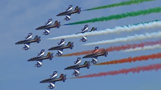 SORVOLO FRECCE TRICOLORI  VENEZIA 29 MAGGIO 2021 [upl. by Colver]