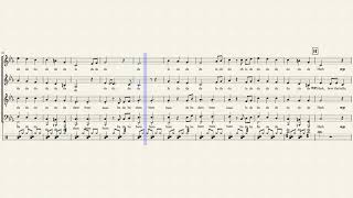 Carol of the Bells  Pentatonix Full Sheet Music w Lyrics [upl. by Stricklan]