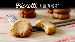 BISCOTTI ALLO ZENZERO Ricetta Facile  BuonIdea SHORTS [upl. by Aniroc]