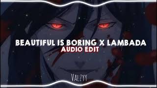 Beautiful is boring BONES UK x Lambada tfest x scriptonite [upl. by Eirehs496]