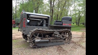 Caterpillar Ten PT3037  First Start After A Long Time Parked amp Tearing Up The Yard [upl. by Nyllij504]