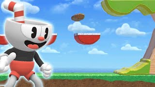 Cuphead FLORAL FURY Fight in Smash Ultimate Stage Builder [upl. by Narayan]