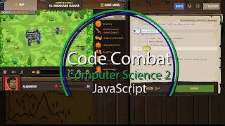 CodeCombat  Level 13 Woodland Cleaver JavaScript Computer Science 2 [upl. by Cosimo]