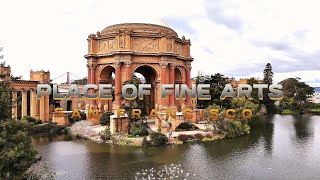 Place Of Fine Arts All Angles 4K Drone Footage sanfrancisco aerialfootage placeoffinearts [upl. by Sseb]