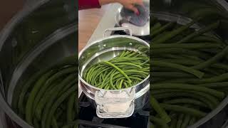 How to make Long Beans Side Dish  Greekinspired  Quick Easy Flavor Packed bora healthy [upl. by Zavras]