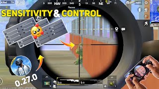 NEW UPDATE 0270 SENSITIVITY amp CONTROL SETTINGS  ZERO RECOIL SENSITIVITY  PUBG LITE BGMI LITE [upl. by Itsud]