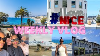 WEEKLY VLOG  VOYAGE A CANNES  NICE  DEPART  FILLES ET MERE  TOURISTE [upl. by Nims816]