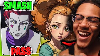 ANIME SMASH OR PASS WITH GF [upl. by Nylasor]