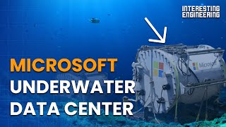 Why does Microsoft have underwater data centers [upl. by Kcirrej]