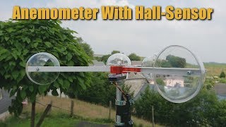 Diy Anemometer With HallSensor [upl. by Rakso]