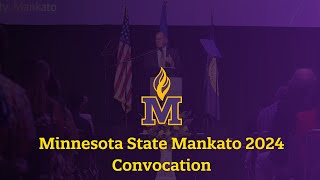 Minnesota State University Mankato President and Provosts Convocation Fall 2024 [upl. by Haskel]