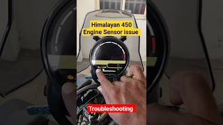 Himalayan 450 Engine Sensor issue himalayan450 engine sensor issue troubleshooting service [upl. by Leicester]