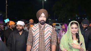 Avinesh Rekhi and Tanisha Mehta Seek Blessings At Gurudwara  Ikk Kudi Punjab Di Serial [upl. by Nafri]