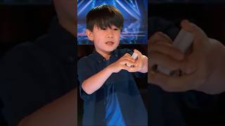 Adorable Kid Magician WOWS The Judges  Americas Got Talent 2021  Shorts [upl. by Ostraw]