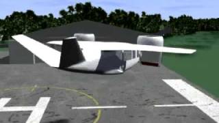 NASA Five Person VTOL Business Jet [upl. by Ahsim]