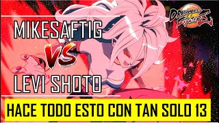 DBFZ ▰ MikeSaftig vs Levi Shoto ver 129 Mexican Top Players ✅【Dragon Ball FighterZ】 [upl. by Huberman357]