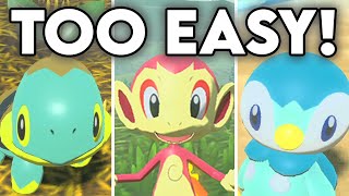 EASY SHINY STARTERS in Pokemon Legends Arceus [upl. by Sirromad521]