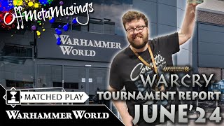 THE BEST IN THE UK 32Player Warcry Tournament Report June 24 [upl. by Fontes800]