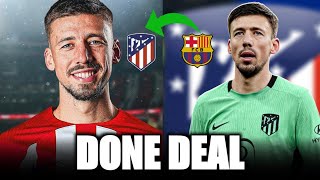 🚨✅ Clement Lenglet transfer to Atletico Madrid is  Done Deal ✍⚪️🔴 [upl. by Ayrb]