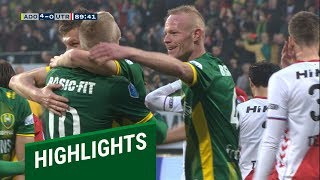 Samenvatting ADO Den Haag  FC Utrecht 50 06042019 [upl. by Strawn]