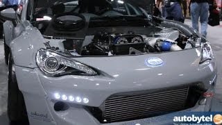 Scion FRS w 2JZGTE Supra Engine amp Rocket Bunny Kit  Ken Gushis ScionGReddy Dream Build  SEMA [upl. by Llennaj586]