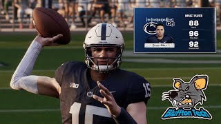 Facing One Of The Top QBs In The Big Ten  EA CFB 25  Bluffton Tech Ep4 [upl. by Nonahs]