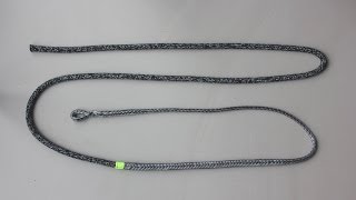 Taper a double braided Dyneema rope [upl. by Gerita207]