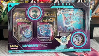 Pokémon TCG Vaporeon VMAX Premium Collection [upl. by Nelrah]