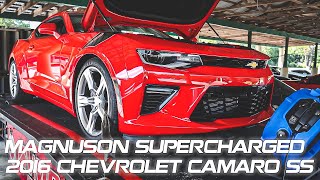 Magnuson Superchargers  2016 Camaro SS gets a Heartbeat TVS2300 Magnuson Supercharger Kit and Tune [upl. by Sasnak]