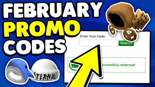 ROBLOX PROMO CODES FEBRUARY 2024  ALL NEW CODES NOT EXPIRED [upl. by Ahsiekan]