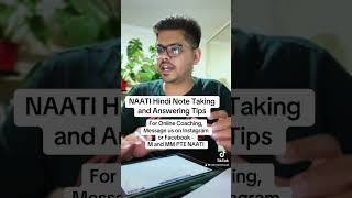 NAATI Hindi Note Taking and Answering Tips  M and MM PTE NAATI [upl. by Atinihs]